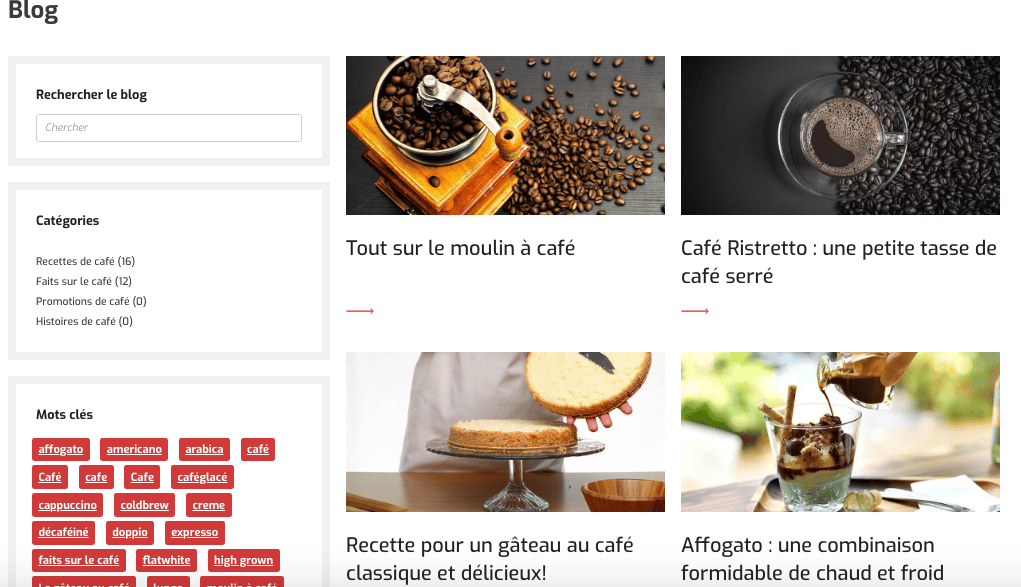 Aperçu du site web cafebonmarche.fr