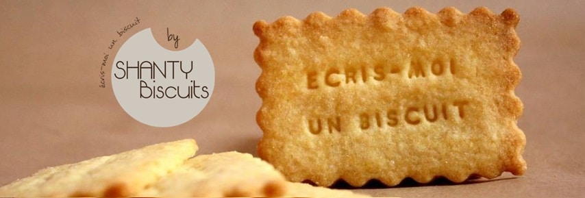 Logo officiel et exemple de réalisation shanty biscuits