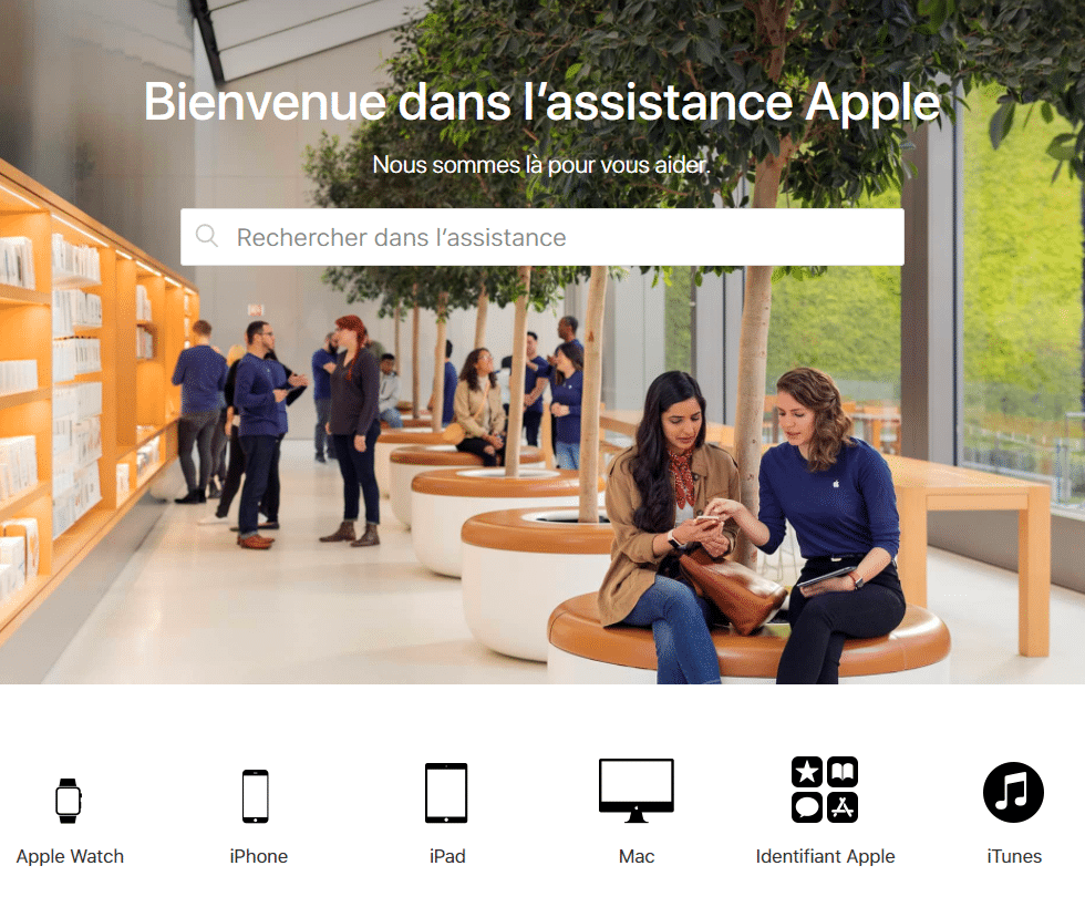 assistance-Apple