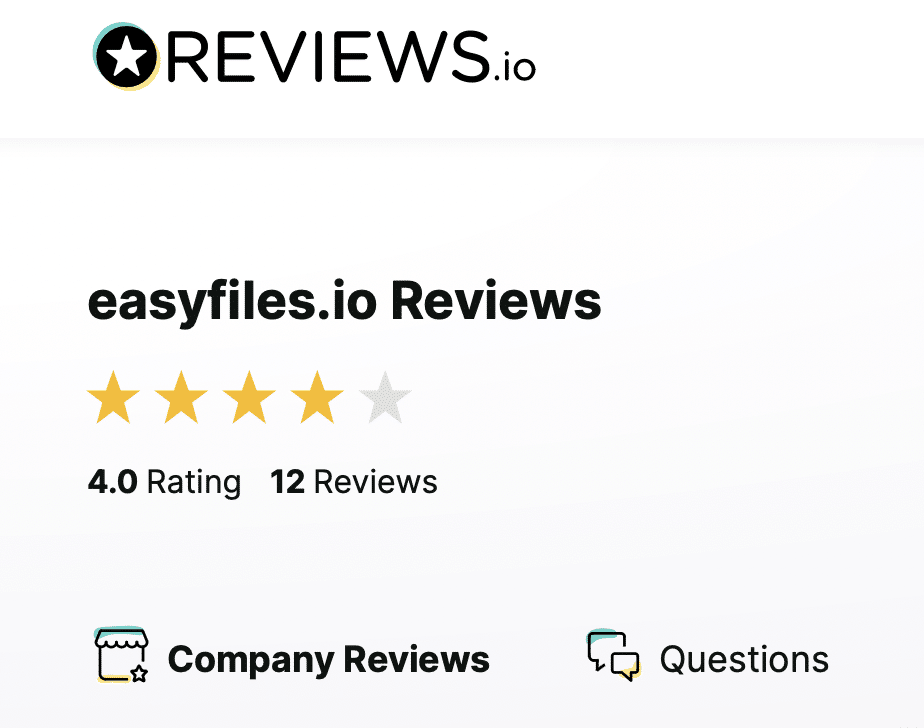 avis reviews sur easyfiles.io