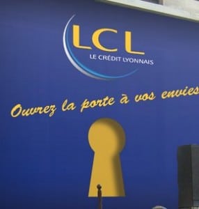 Logo officiel de la marque LCL