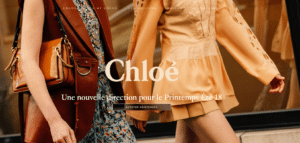 Aperçu du site web de Chloé