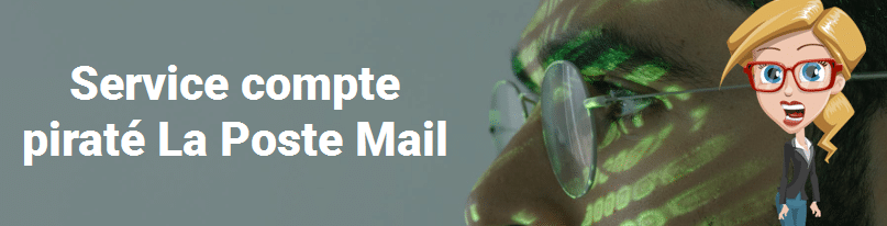 Service compte piraté La Poste Mail