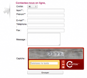 Formulaire de contact disponible sur Afonemobile.fr