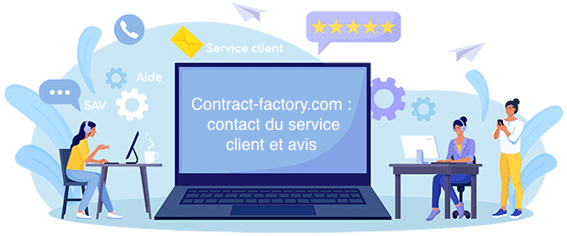 contract factory : service client et avis 