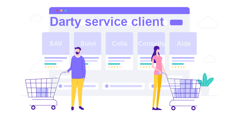 service client darty