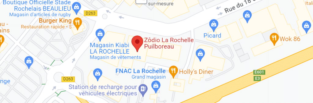 Zodio La Rochelle Google Maps 