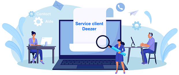 service client Deezer 