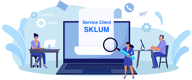 service client -sklum
