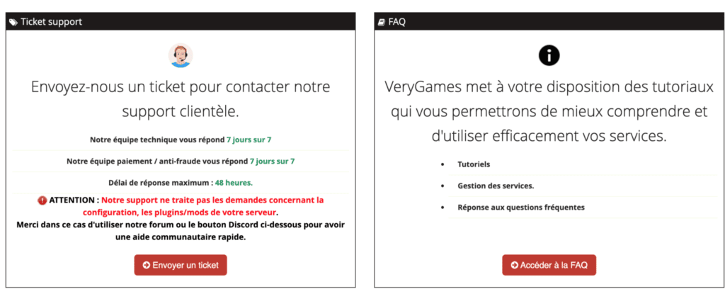 Page d'information VéryGames